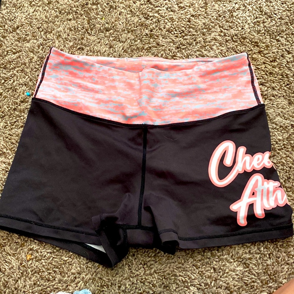 Rebel Athletic Cheer Athletics Coral Crush Adult Large Shorts